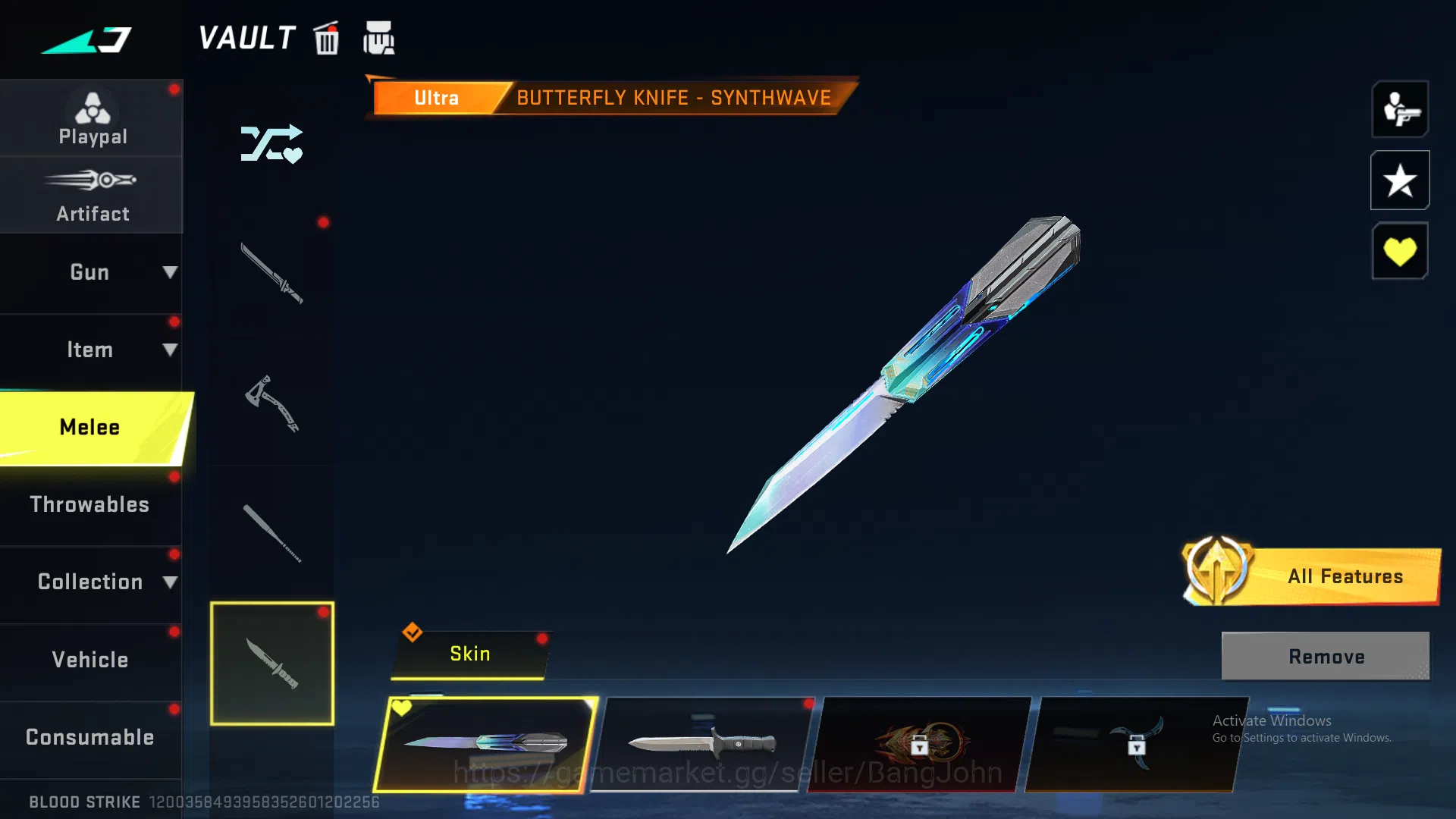 Blood Strike Accounts 2 Ultra Volt | Ultra Blast | Collab Katya | 2 Ultr image 20