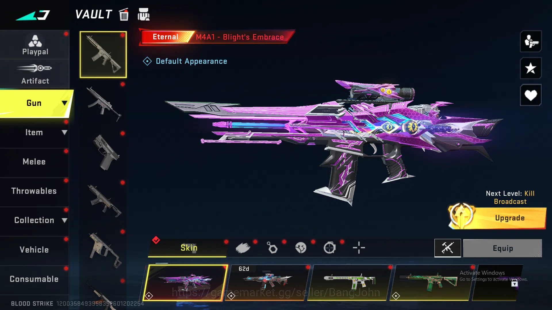 Blood Strike Accounts 2 Ultra Volt | Ultra Blast | Collab Katya | 2 Ultr image 5