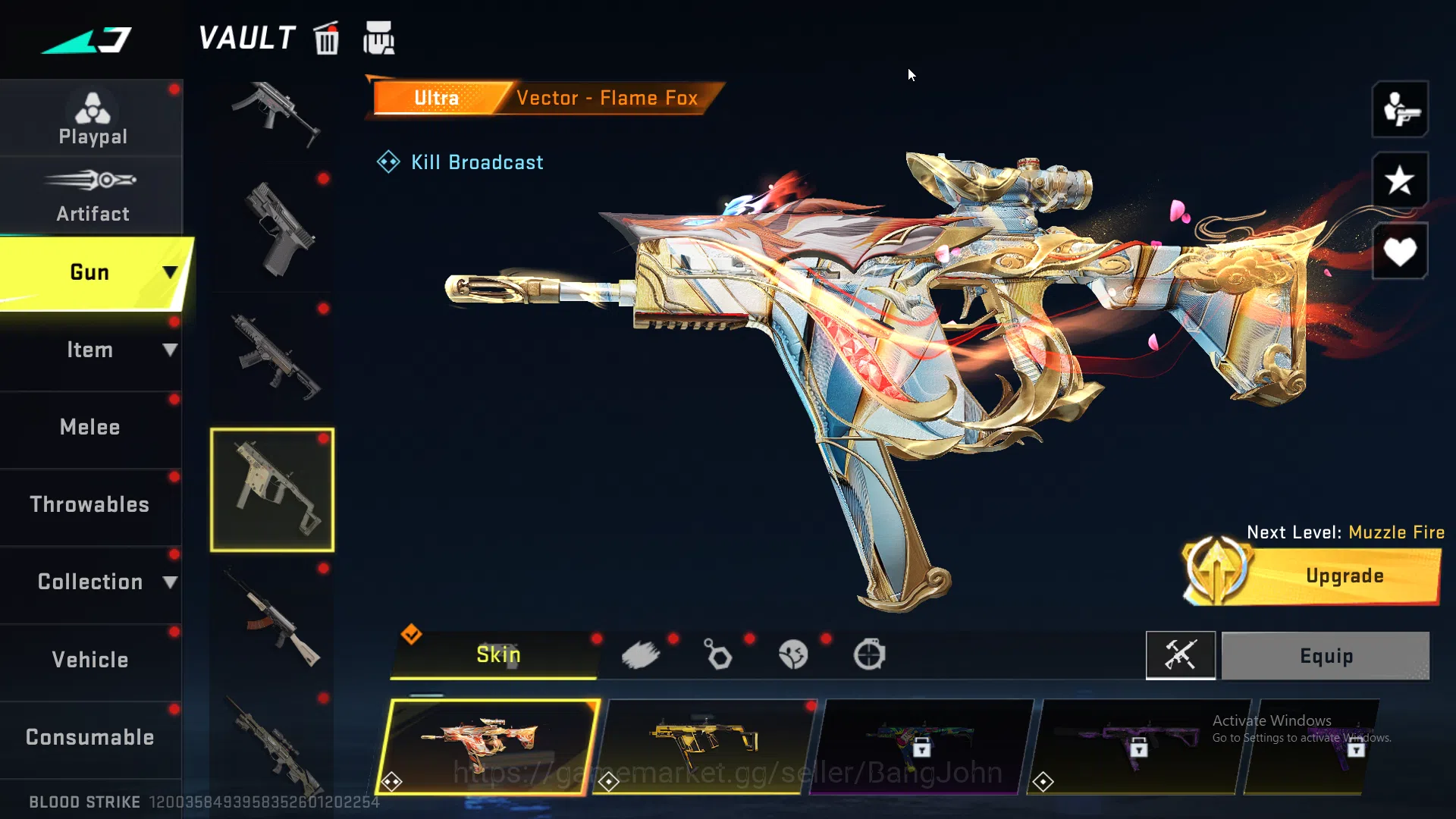 Blood Strike Accounts 2 Ultra Volt | Ultra Blast | Collab Katya | 2 Ultr image 7