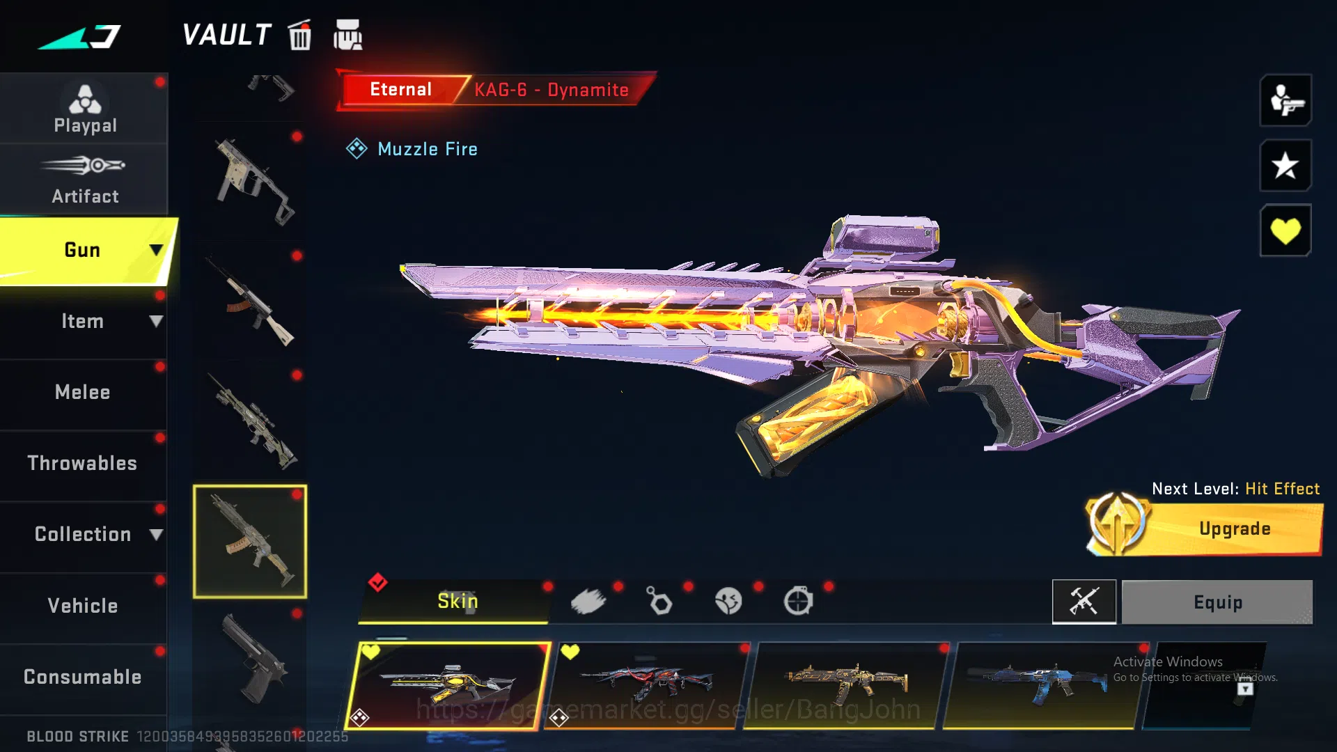 Blood Strike Accounts 2 Ultra Volt | Ultra Blast | Collab Katya | 2 Ultr image 8