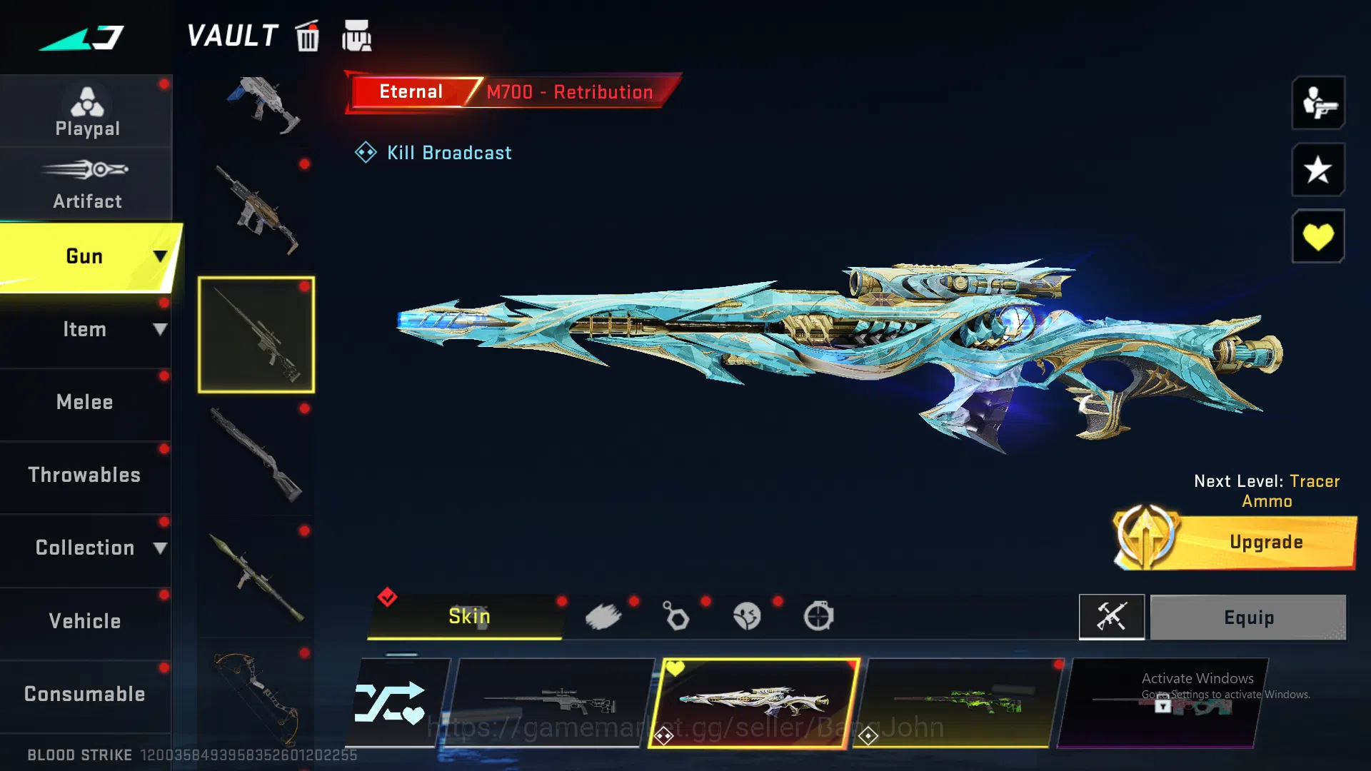 Blood Strike Accounts 2 Ultra Volt | Ultra Blast | Collab Katya | 2 Ultr image 9