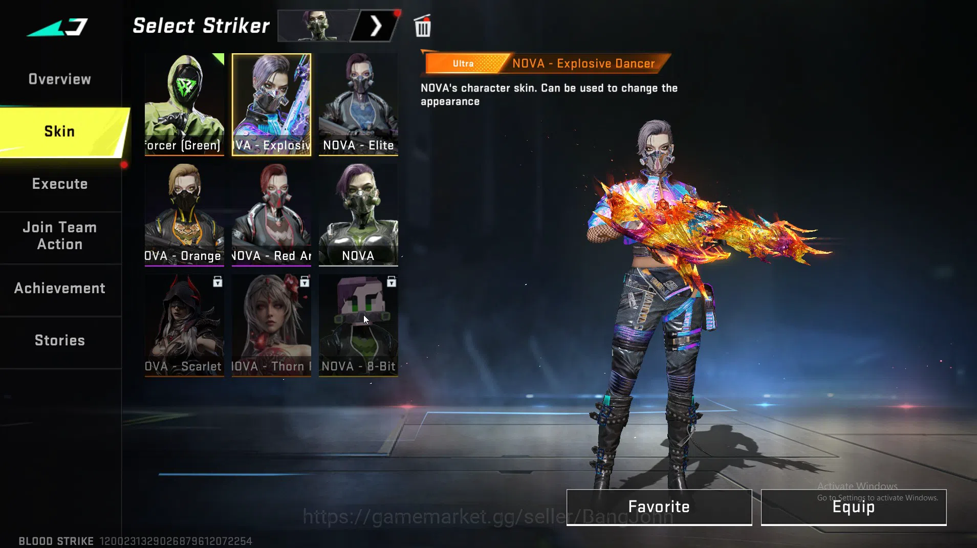 Blood Strike Accounts High-End |ASIA|2 Evo+7 eternal | Evo ScarL lvl 5(inspect) Evo m4 lvl 5(inspect) BS014B 14