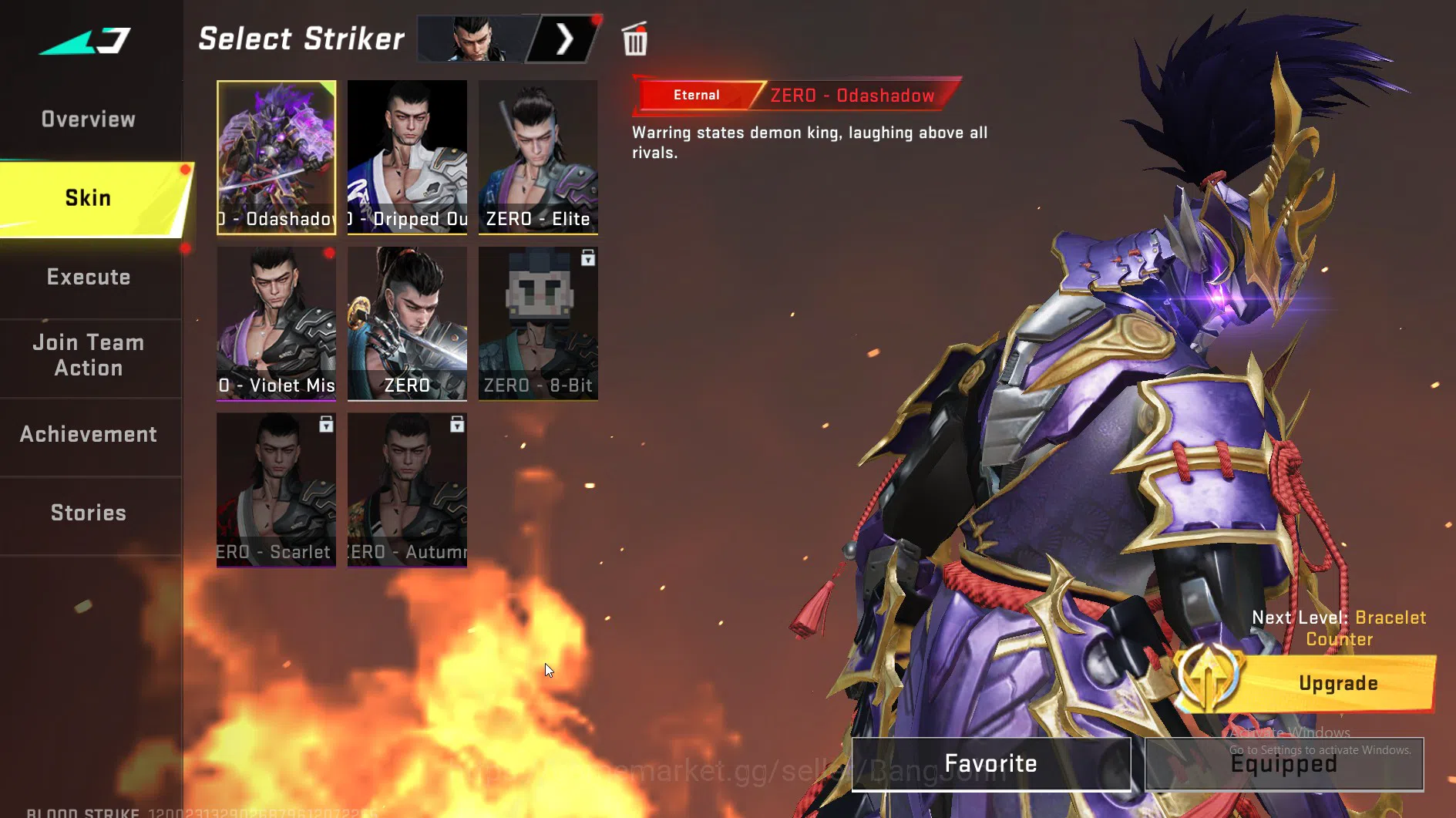 Blood Strike Accounts High-End |ASIA|2 Evo+7 eternal | Evo ScarL lvl 5(inspect) Evo m4 lvl 5(inspect) BS014B 18