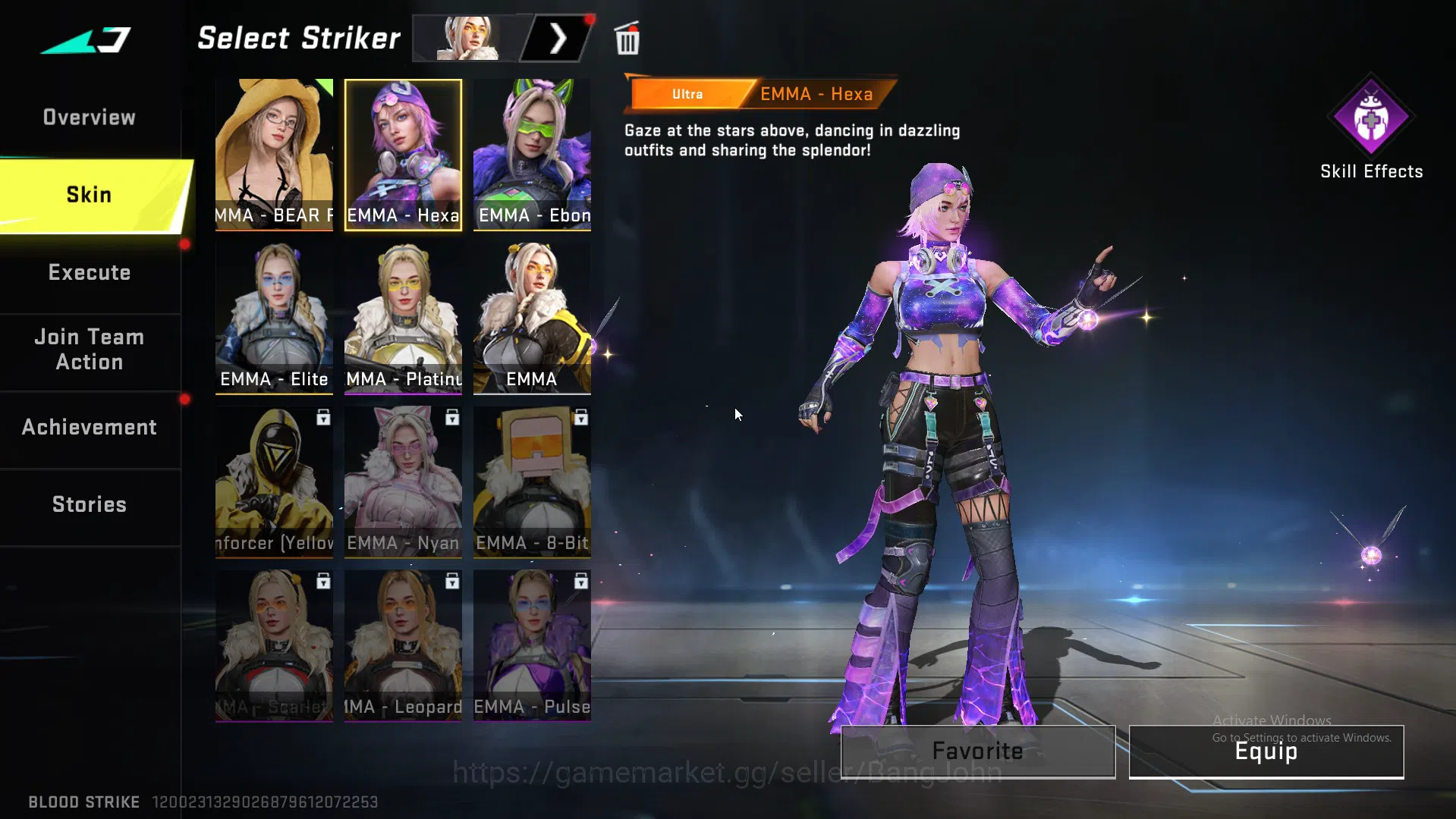 Blood Strike Accounts High-End |ASIA|2 Evo+7 eternal | Evo ScarL lvl 5(inspect) Evo m4 lvl 5(inspect) BS014B 2