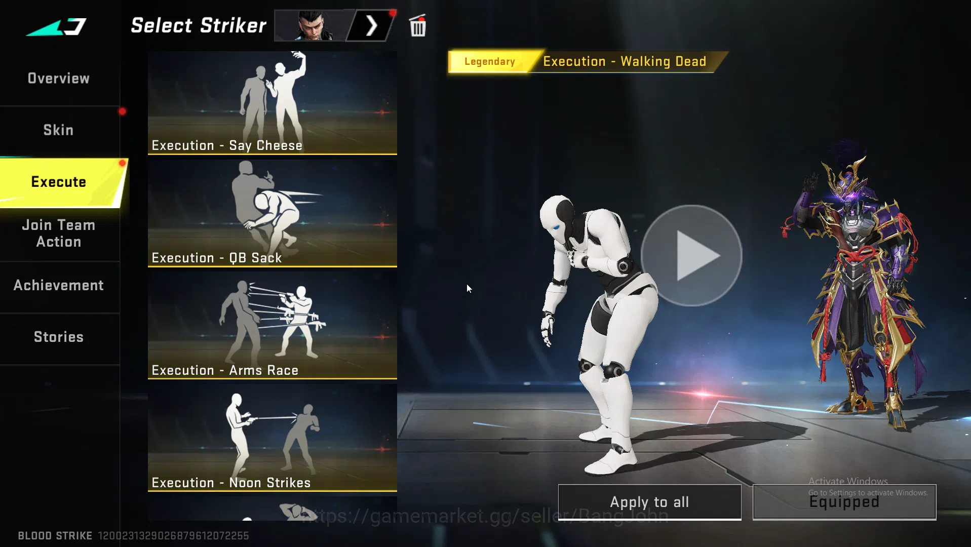 Blood Strike Accounts High-End |ASIA|2 Evo+7 eternal | Evo ScarL lvl 5(inspect) Evo m4 lvl 5(inspect) BS014B 20