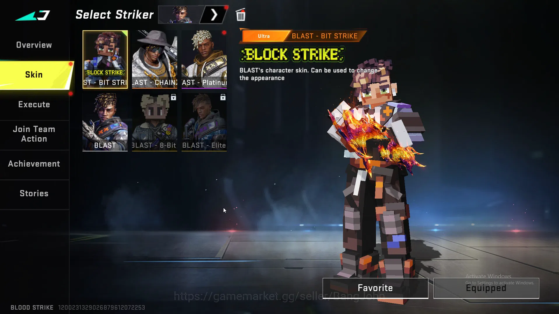Blood Strike Accounts High-End |ASIA|2 Evo+7 eternal | Evo ScarL lvl 5(inspect) Evo m4 lvl 5(inspect) BS014B 4