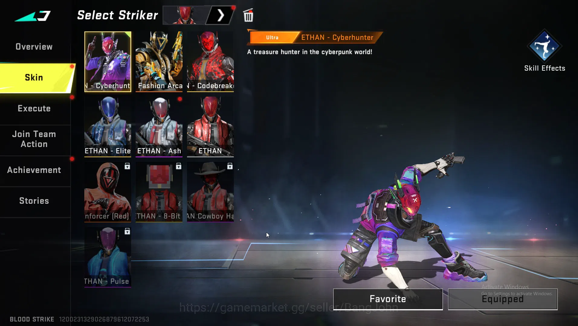 Blood Strike Accounts High-End |ASIA|2 Evo+7 eternal | Evo ScarL lvl 5(inspect) Evo m4 lvl 5(inspect) BS014B 5
