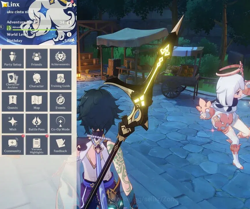 Genshin Impact Accounts Others ASIA|AR34|5*Char Xiao,Nilou,keqing,Tighnari|Resource Avaliable|TakeMail(GI753Z) 14