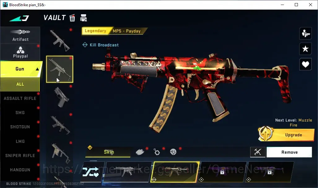 Blood Strike Accounts ASIA|Collab TokRev [MCX,FN2000],7DS QBZ95|2 ULTRA  image 13