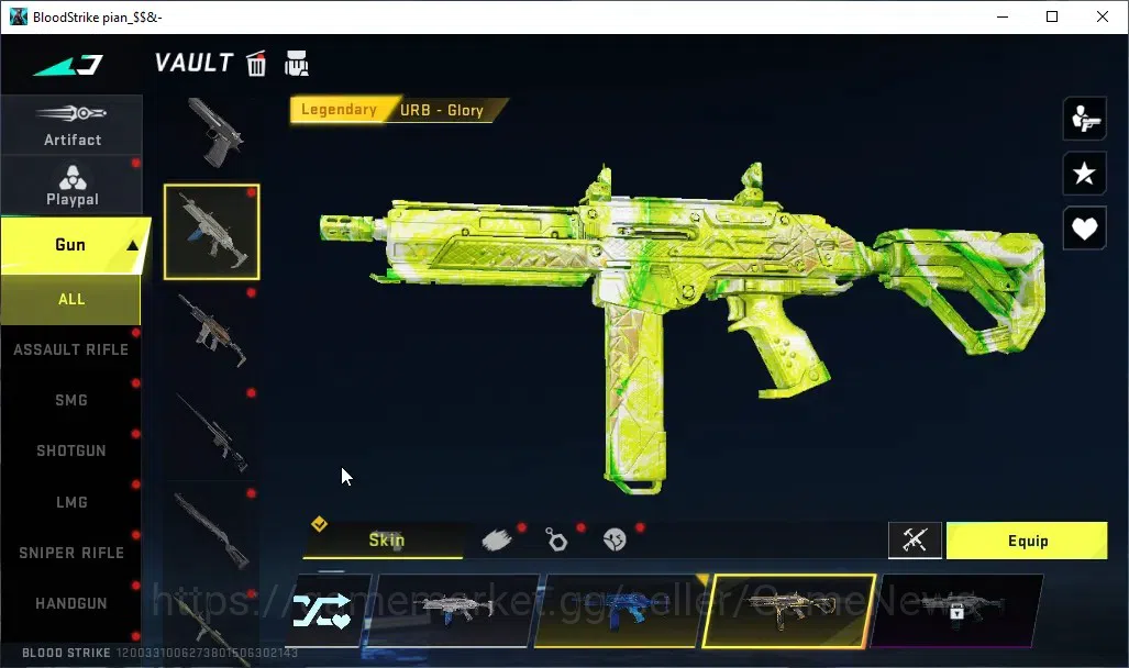 Blood Strike Accounts ASIA|Collab TokRev [MCX,FN2000],7DS QBZ95|2 ULTRA  image 16