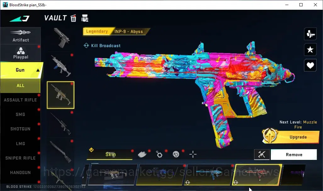 Blood Strike Accounts ASIA|Collab TokRev [MCX,FN2000],7DS QBZ95|2 ULTRA  image 17