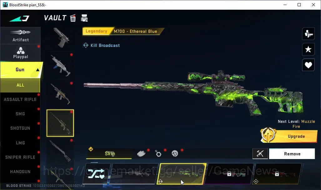 Blood Strike Accounts ASIA|Collab TokRev [MCX,FN2000],7DS QBZ95|2 ULTRA  image 20