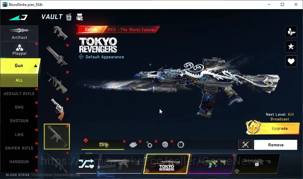 Blood Strike Accounts ASIA|Collab TokRev [MCX,FN2000],7DS QBZ95|2 ULTRA  image 6