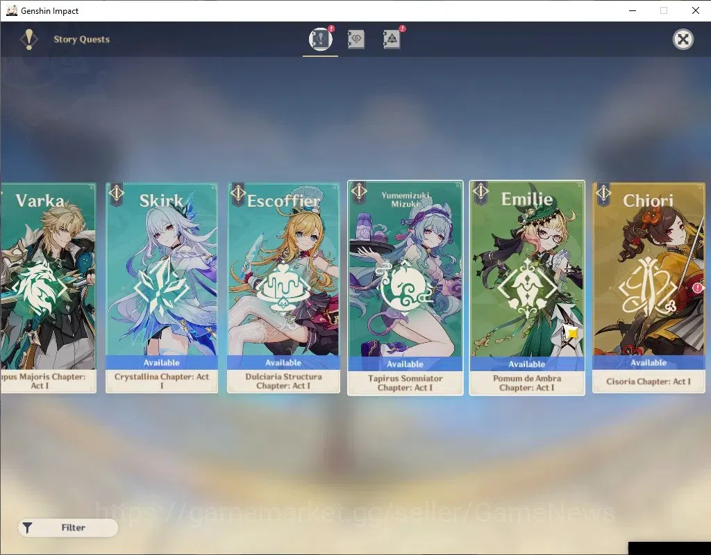 Genshin Impact Accounts ASIA|AR 56|4 Limited+5(*5Wep)|Arlecchino+Sign,Mavu image 13