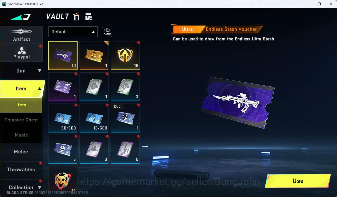 Blood Strike Accounts ASIA|COLLAB ETHAN |ULTRA=NACHO,VECTOR,MORE DETAIL  image 3