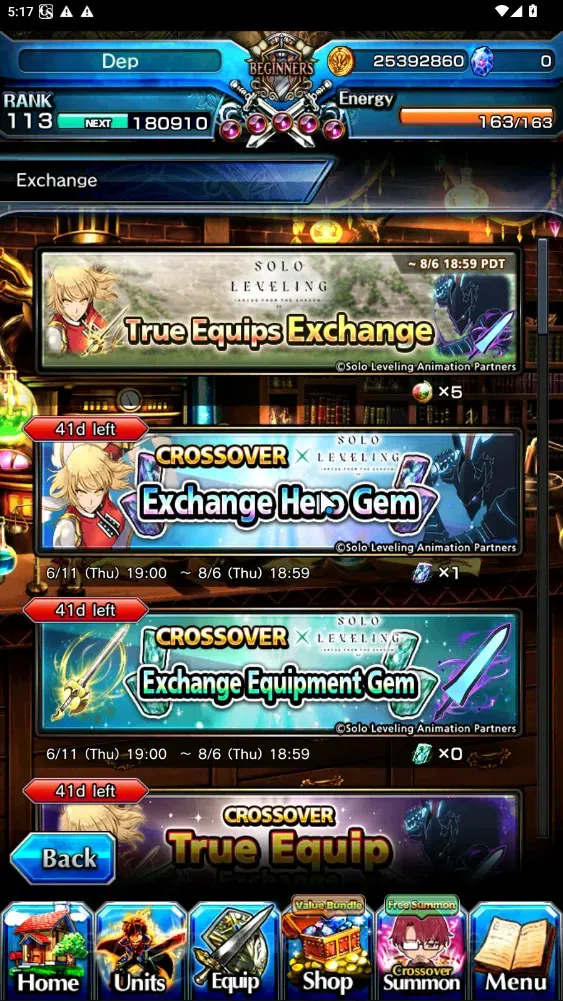 Grand Summoners Accounts Global|Rank 113|1 SP Art|20 Ascend 6 TW|(Houka,Jay image 9