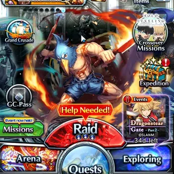 Grand Summoners End-Game Global|Rank 113|1 SP Art|20 Ascend 6 TW|(Houka,Jay image 1