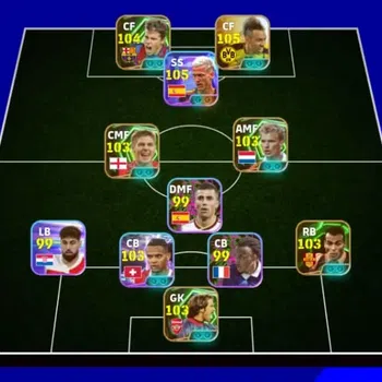 eFootball Accounts Legends & Iconic Players Android|Coin 2800|Aubameyang Collab Naruto|7 Epic Legend(Saviola,Cafu,Gerrard)|7