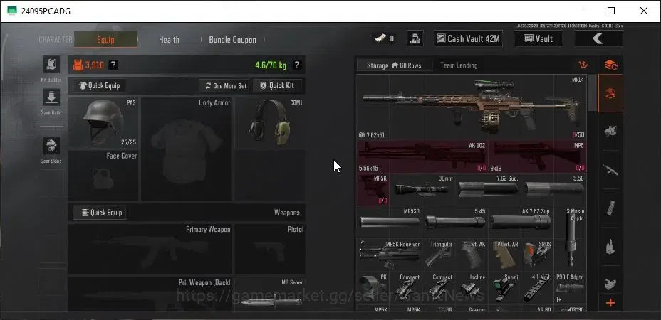 Arena Breakout Accounts MOBILE Lv30|SV 43,1M|CV 42M|DA MDR,GM AK-12,DA M24 image 3