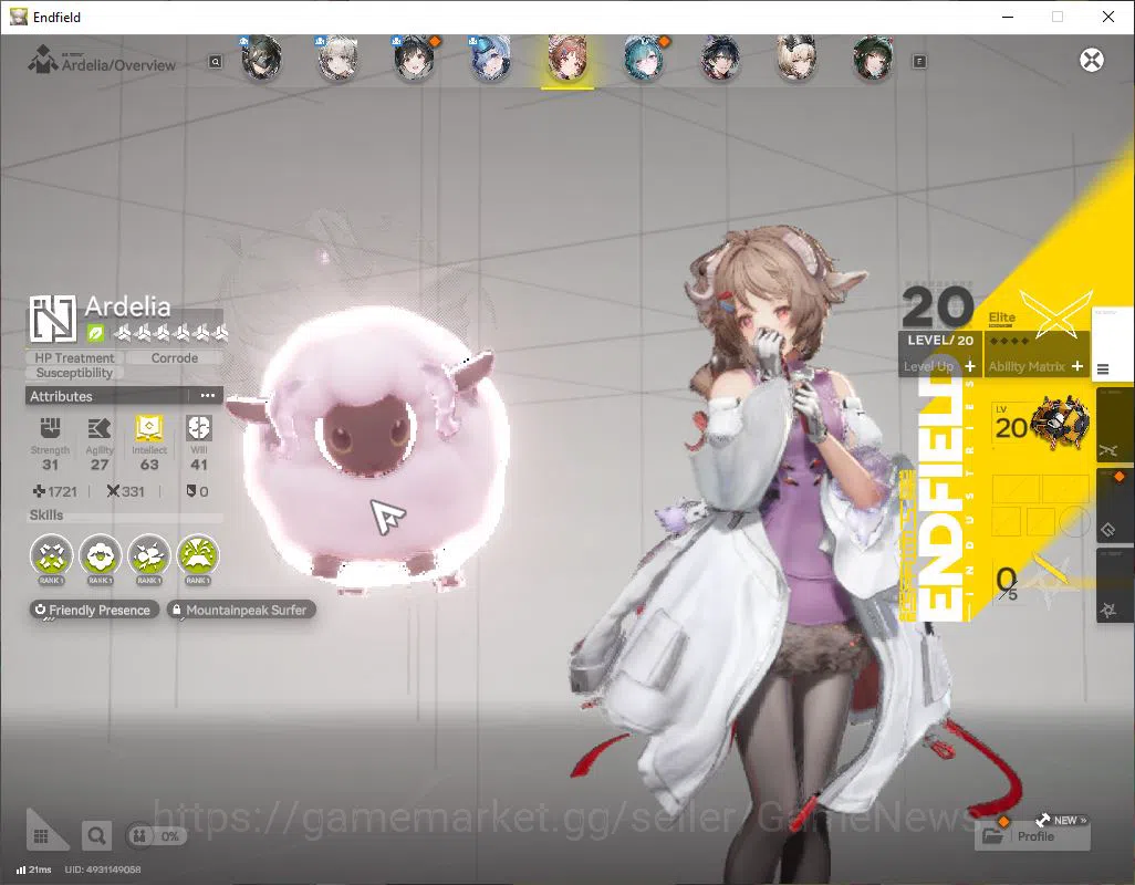 Arknights: Endfield Accounts ASIA|Lv16|Starter|SSR5(2Limit)+4(*6WP)|ZhuangFangy image 12