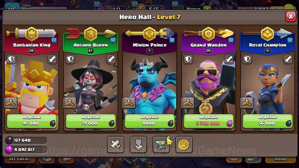 Clash of Clans Accounts TH 13 - BH 9|LV 115|HH 7|BK 34,AQ 47,GW 26,MP 7,RC image 5