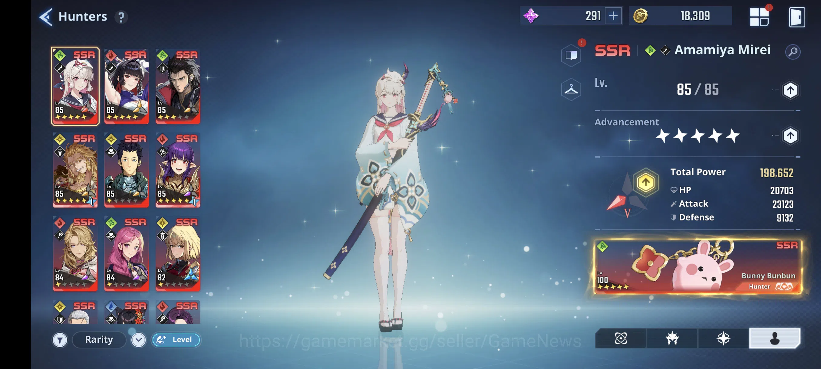 Solo Leveling: ARISE Accounts Total Power 782K |18SSR| MireiA5+SignA5, KanaeA5+SignA7, GotoA3+SignA3, ThomasA6+Sign 6