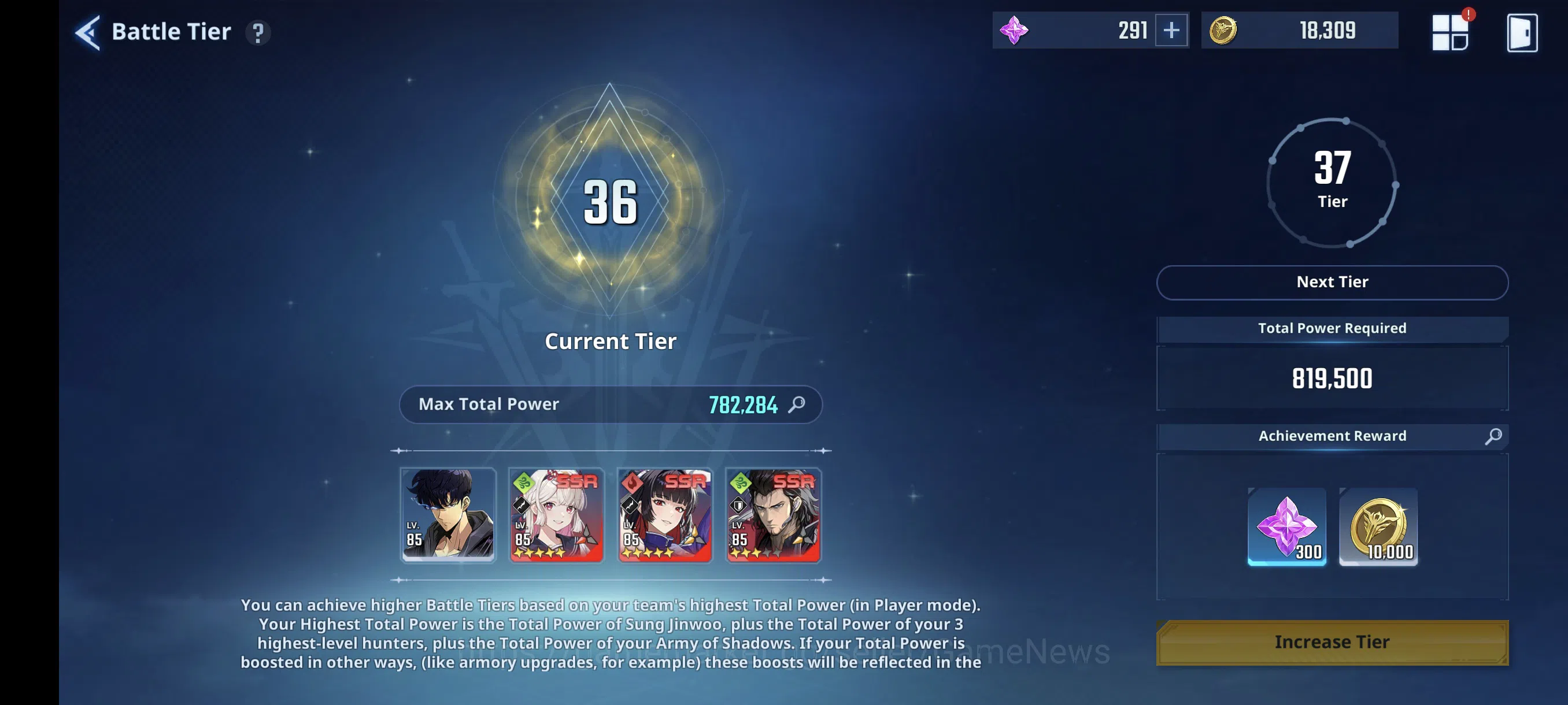 Solo Leveling: ARISE Accounts Total Power 782K |18SSR| MireiA5+SignA5, KanaeA5+SignA7, GotoA3+SignA3, ThomasA6+Sign 7