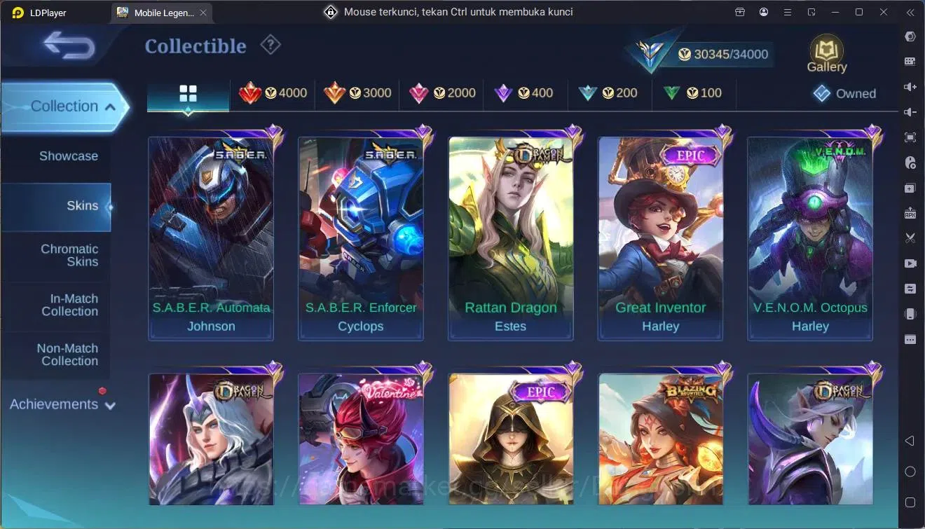 Mobile Legends: Bang Bang Accounts Global|Hero 102|Skin 144|Expert|CC Natalia|Lightbo image 11