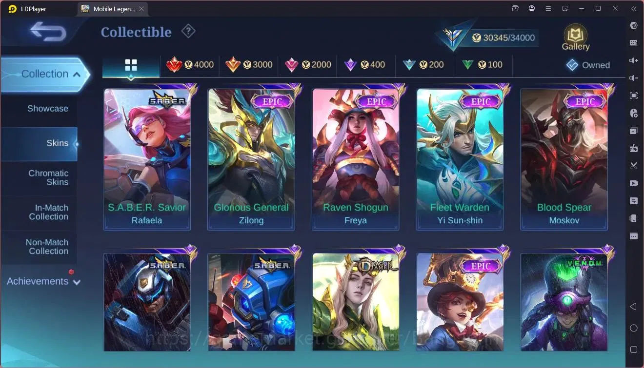 Mobile Legends: Bang Bang Accounts Global|Hero 102|Skin 144|Expert|CC Natalia|Lightbo image 12