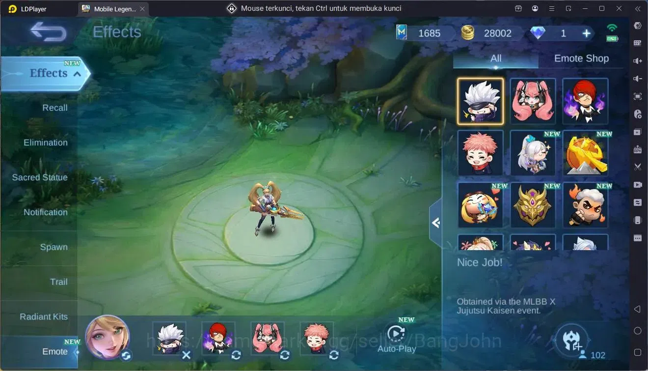 Mobile Legends: Bang Bang Accounts Global|Hero 102|Skin 144|Expert|CC Natalia|Lightbo image 15