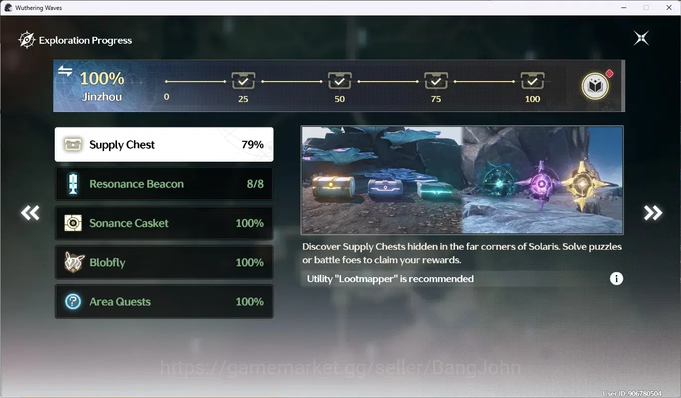Wuthering Waves Accounts SEA|UL 48|Rank 5|3 Char Limited [(Lucy)Rc3,Lucilla image 16