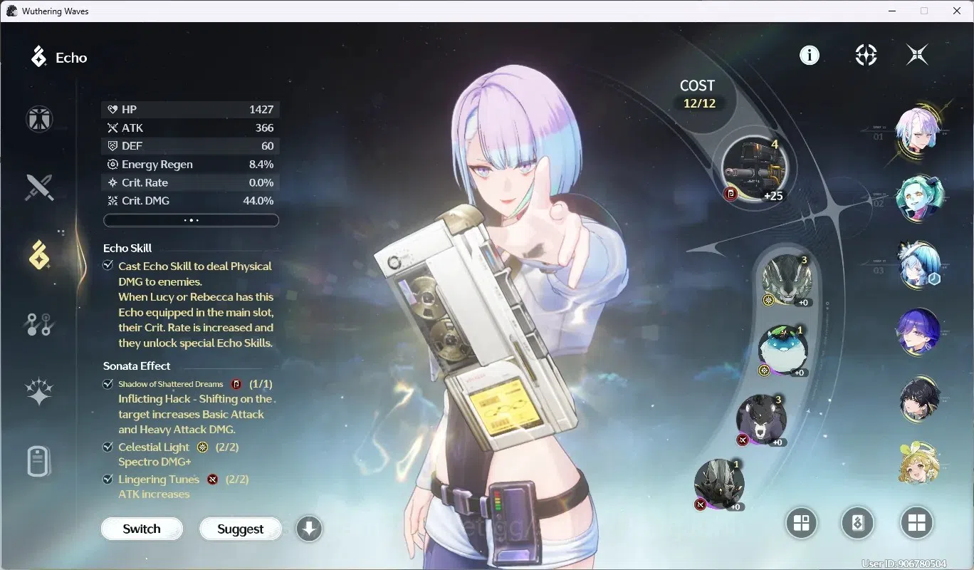 Wuthering Waves Accounts SEA|UL 48|Rank 5|3 Char Limited [(Lucy)Rc3,Lucilla image 4
