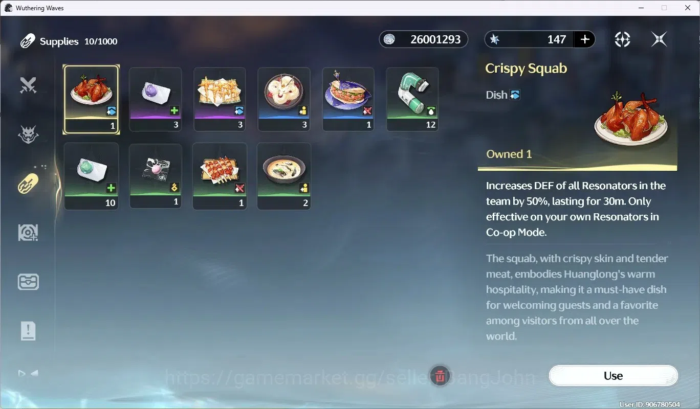 Wuthering Waves Accounts SEA|UL 48|Rank 5|3 Char Limited [(Lucy)Rc3,Lucilla image 9