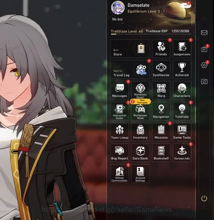 Honkai Star Rail Accounts Asia|TL 60|Sparxie Prem Team|13 Limited|[Castorice image 1