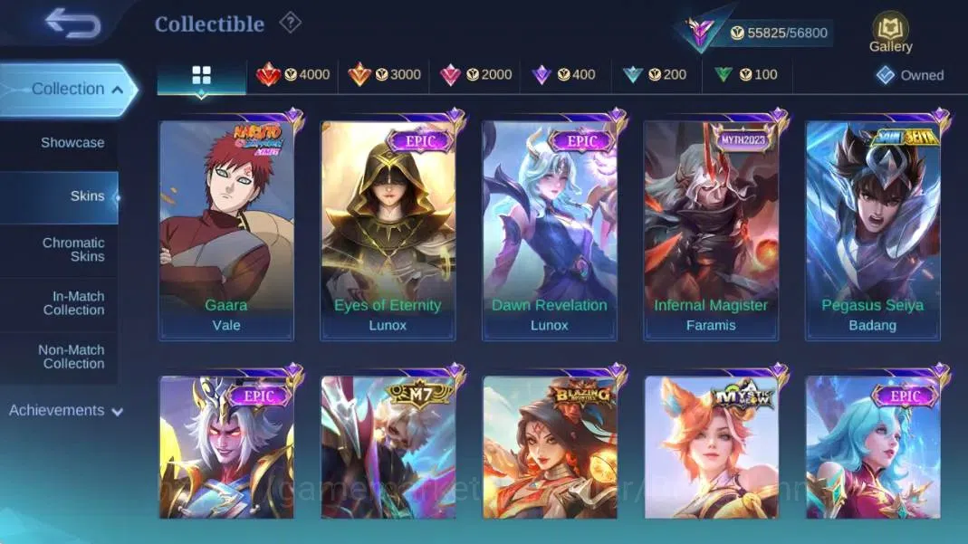 Mobile Legends: Bang Bang Accounts Global|Hero 132|Skin 258|Renowned|ANN Lesly|Coll N image 13