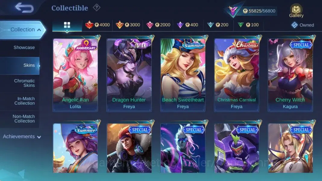 Mobile Legends: Bang Bang Accounts Global|Hero 132|Skin 258|Renowned|ANN Lesly|Coll N image 18