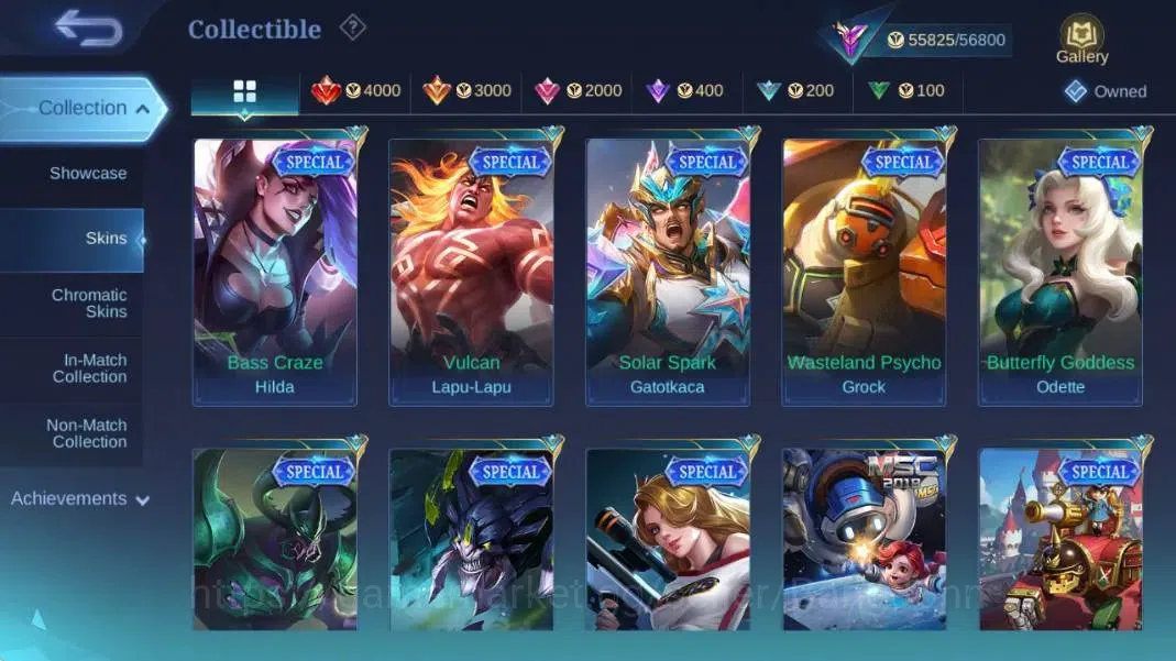 Mobile Legends: Bang Bang Accounts Global|Hero 132|Skin 258|Renowned|ANN Lesly|Coll N image 20