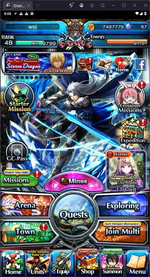 Grand Summoners Accounts [GLOBAL] Rank 48 | 12 Ascend | Houka Inumuta TW |  image 6