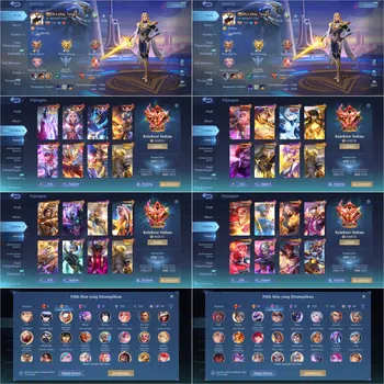 Mobile Legends: Bang Bang Accounts Collector GLOBAL SERVER || PRIME ROGER || SIX LEGEND
