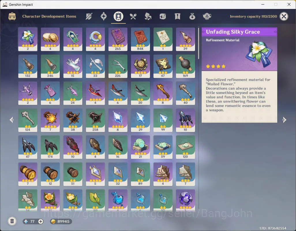 Genshin Impact Accounts ASIA|AR 59|11 limit|PremTeam Skirk|Escoffier+sign, image 12