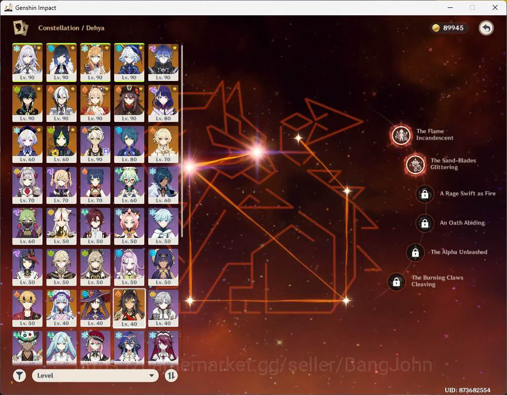 Genshin Impact Accounts ASIA|AR 59|11 limit|PremTeam Skirk|Escoffier+sign, image 19