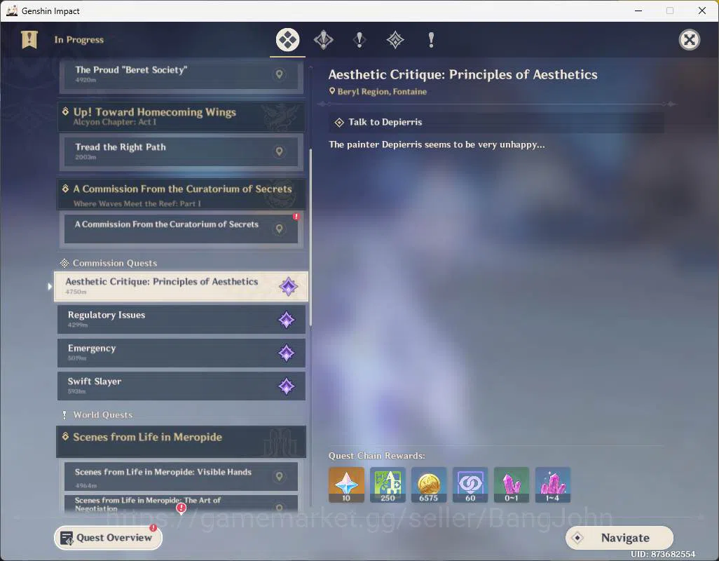 Genshin Impact Accounts ASIA|AR 59|11 limit|PremTeam Skirk|Escoffier+sign, image 5