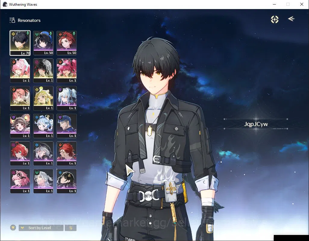 Wuthering Waves Accounts Mid-Game NA|UL 46|4 Limited| [Aemeath,Changli,Lupa]+Sign,Chisa |DB Lv30|Male MC|Log Kuro|Check SS 2