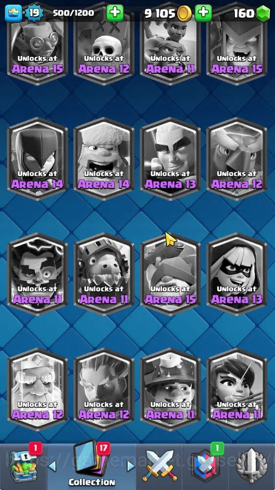Clash Royale Accounts Midgame Lv 19|Trophy 3013|KTL 8|Limited Skin|Card 54| 2 EVO 12 Epic 19 Rare 23 Common|Take 15