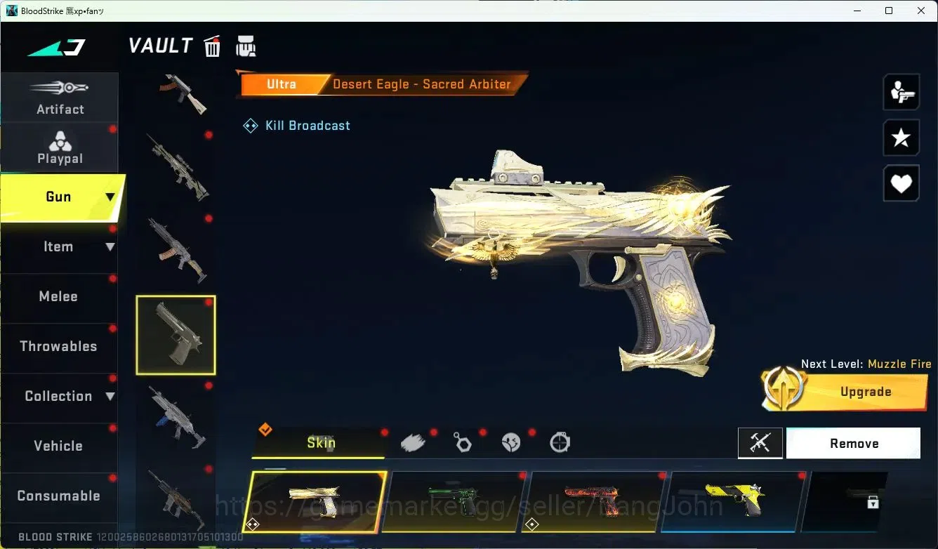 Blood Strike Accounts ASIA|ETERNAL=SCAR(LVL3),P90(LVL3)|ULTRA=TALON,DUAL image 10