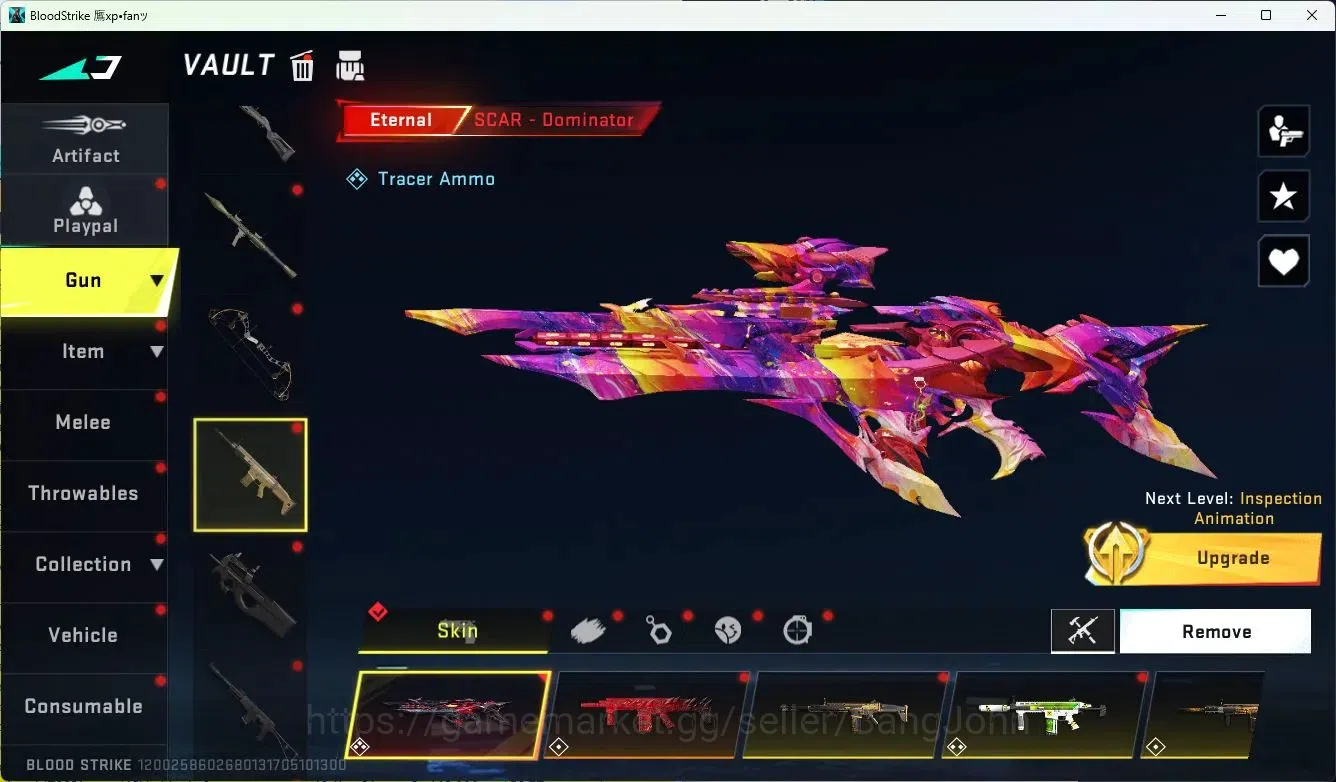 Blood Strike Accounts ASIA|ETERNAL=SCAR(LVL3),P90(LVL3)|ULTRA=TALON,DUAL image 12