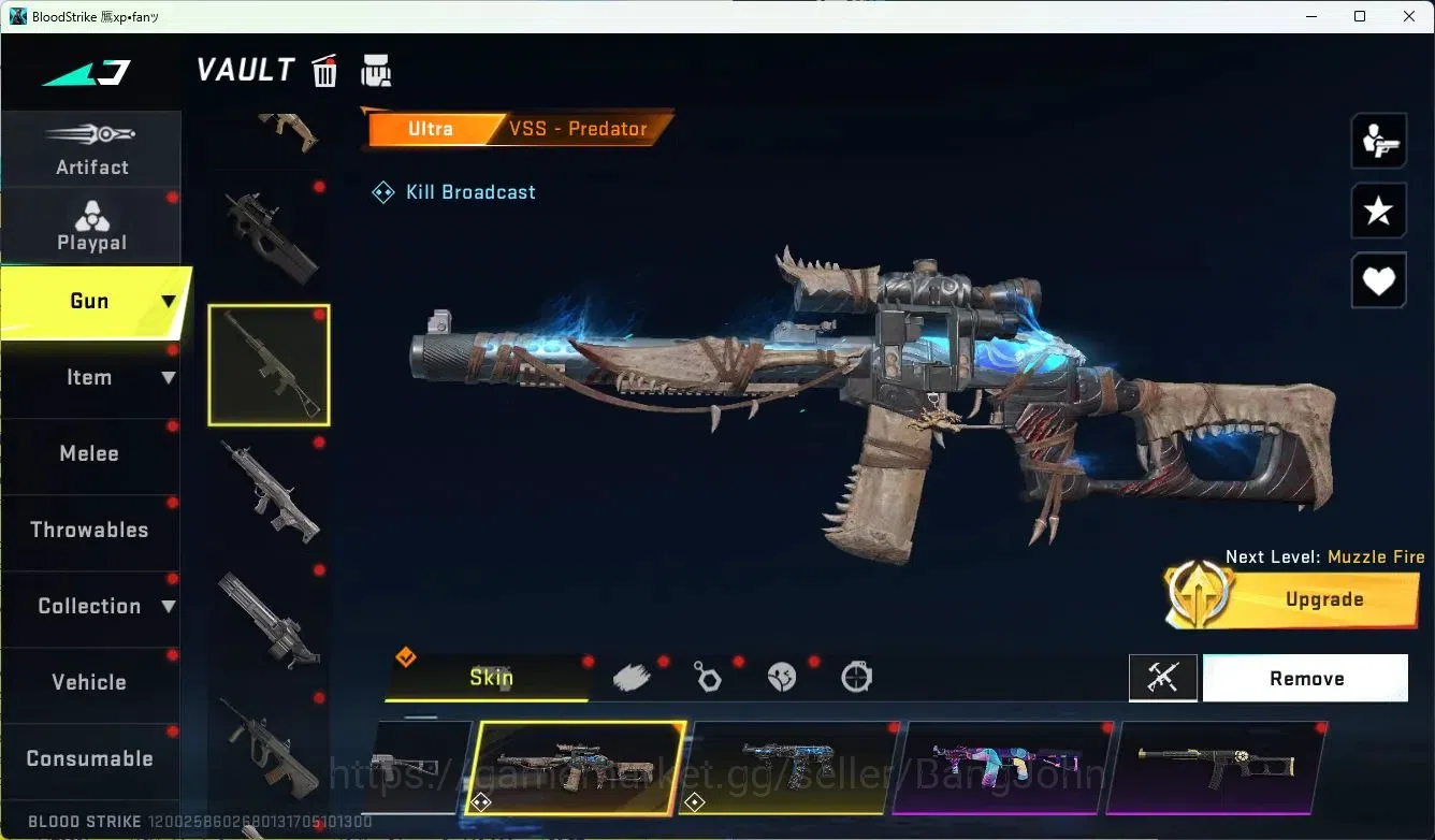 Blood Strike Accounts ASIA|ETERNAL=SCAR(LVL3),P90(LVL3)|ULTRA=TALON,DUAL image 14
