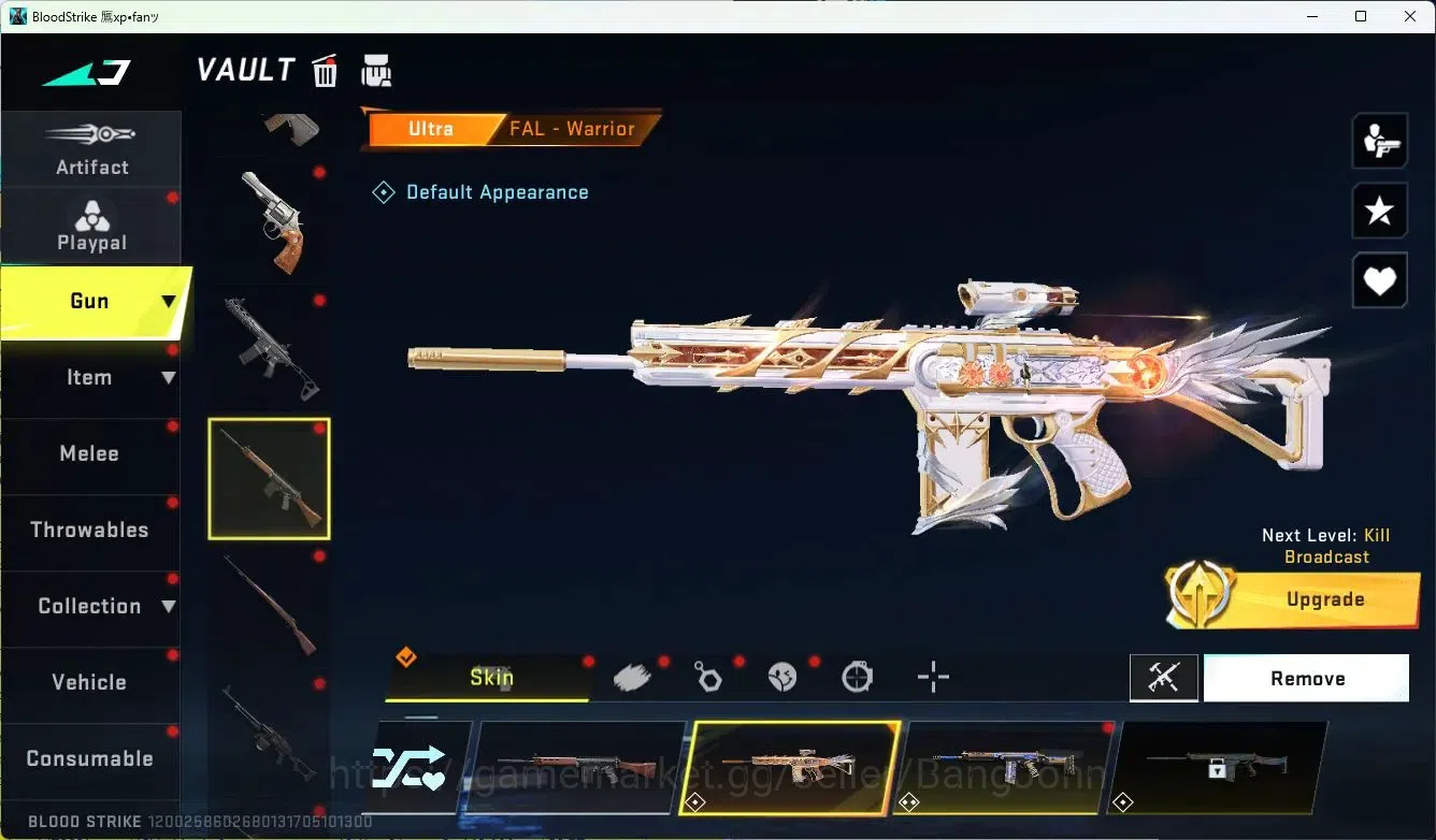 Blood Strike Accounts ASIA|ETERNAL=SCAR(LVL3),P90(LVL3)|ULTRA=TALON,DUAL image 15
