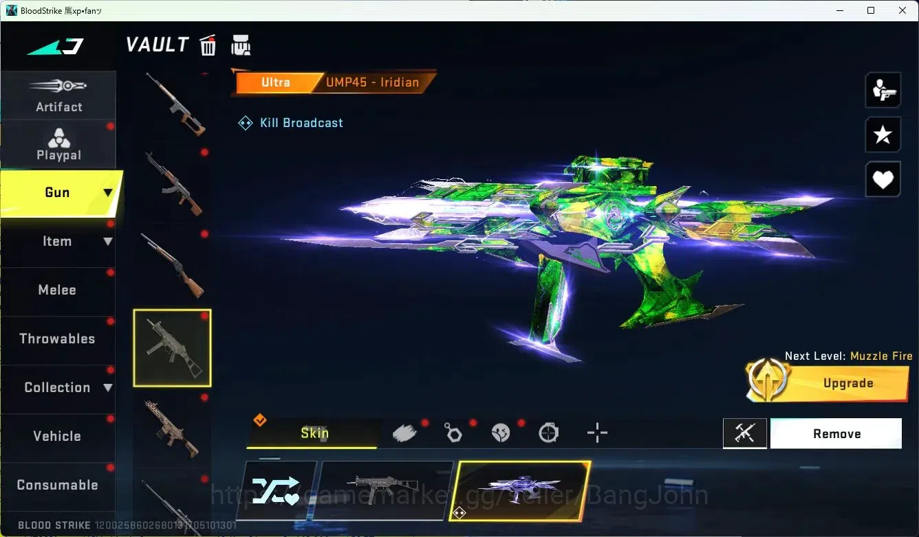 Blood Strike Accounts ASIA|ETERNAL=SCAR(LVL3),P90(LVL3)|ULTRA=TALON,DUAL image 17