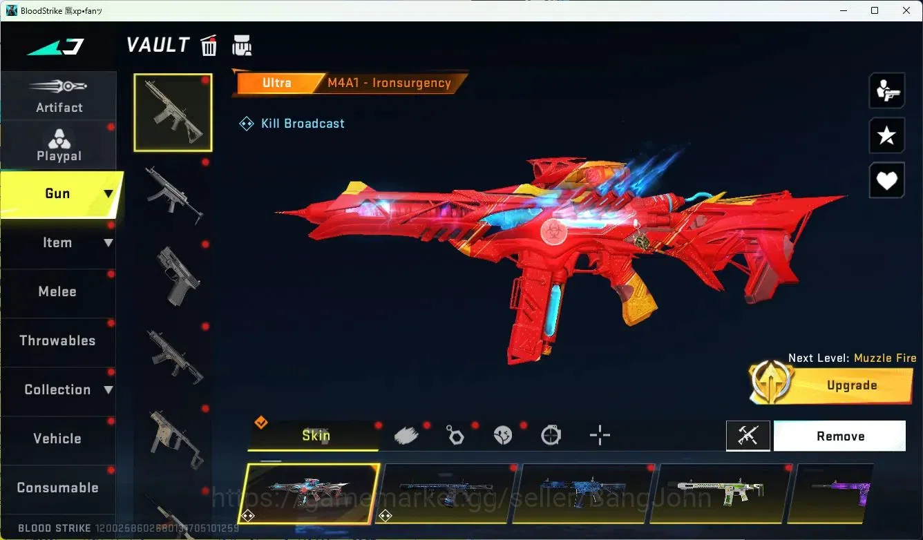 Blood Strike Accounts ASIA|ETERNAL=SCAR(LVL3),P90(LVL3)|ULTRA=TALON,DUAL image 6